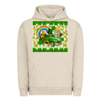 Pigment French Oak St. Patrick's truck Urban Hoodie - CowGirlArtShop