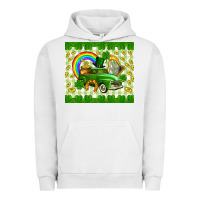 Pigment Lunar Rock St. Patrick's truck Urban Hoodie - CowGirlArtShop
