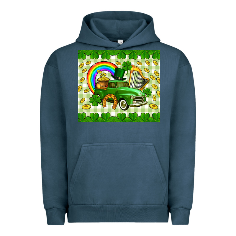 St. Patrick's Truck Urban Hoodie by CowGirlArtShop | Teevron