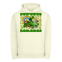 Pigment Pistachio St. Patrick's truck Urban Hoodie - CowGirlArtShop