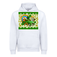 White St. Patrick's truck Urban Hoodie - CowGirlArtShop