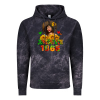 Cloud Black afro woman juneteenth 1865 Vintage Hoodie - AdoDesignShop