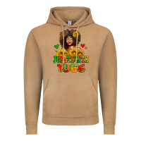 Vintage Camel afro woman juneteenth 1865 Vintage Hoodie - AdoDesignShop
