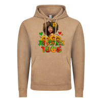 Vintage Coffee afro woman juneteenth 1865 Vintage Hoodie - AdoDesignShop