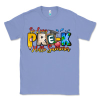 Colony Blue So Long Pre K Hello Summer Classic Tee - CowhideDigitalArt