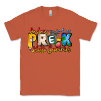 Copper So Long Pre K Hello Summer Classic Tee - CowhideDigitalArt