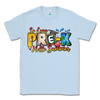 Dusty Blue So Long Pre K Hello Summer Classic Tee - CowhideDigitalArt