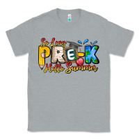 Heather Grey So Long Pre K Hello Summer Classic Tee - CowhideDigitalArt