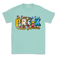 Seafoam So Long Pre K Hello Summer Classic Tee - CowhideDigitalArt