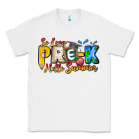 White So Long Pre K Hello Summer Classic Tee - CowhideDigitalArt