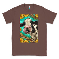 Chestnut Western Holstein Cow Classic Tee - LillyAllenDesigns