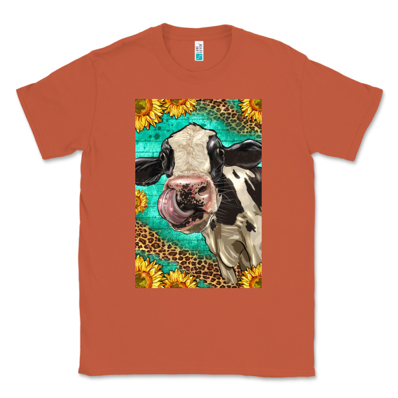 Western Holstein Cow Classic Tee by LillyAllenDesigns | Teevron
