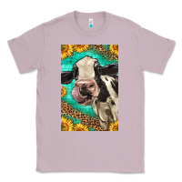 Lilac Western Holstein Cow Classic Tee - LillyAllenDesigns
