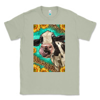 Matcha Western Holstein Cow Classic Tee - LillyAllenDesigns