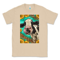 Mushroom Western Holstein Cow Classic Tee - LillyAllenDesigns