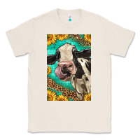 Natural Western Holstein Cow Classic Tee - LillyAllenDesigns