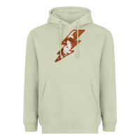 Matcha Cowhide Patterned Lightning Heavyweight Hoodie - Bettercallsaul