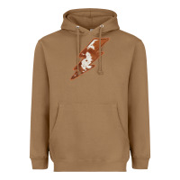 Toasted Coconut Cowhide Patterned Lightning Heavyweight Hoodie - Bettercallsaul