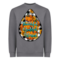 Storm Thankful Grateful Blessed Heavyweight Sweatshirt - LillyAllenDesigns