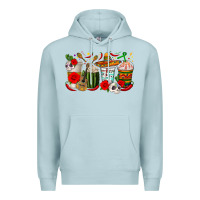 Blue Mist Hispanic Heritage Month Coffee Cups Premium Hoodie - texasbilliewilder