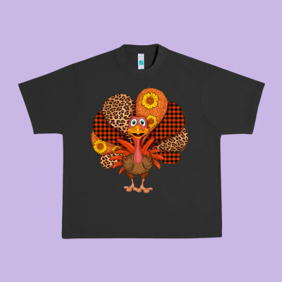 Thanksgiving Turkey Urban Heavy Tee Designed By Adodesignshop