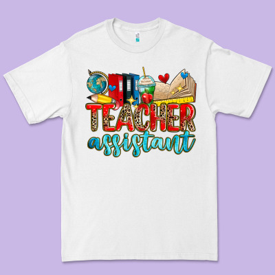Teacher Assistant Premium Tee Designed By Zillion Design Studio