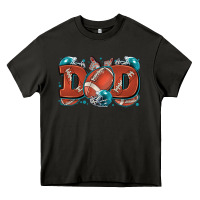 Asphalt dad American football Heavy Core Tee - Zillion Design Studio