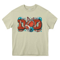 Dad American Football Heavy Core Tee | Teevron