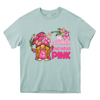 Arona in october we wear pink gnome Heavy Core Tee - BarkalooDesign