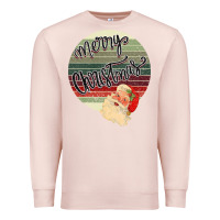 Pale Pink retro merry christmas Premium Sweatshirt - Bettercallsaul