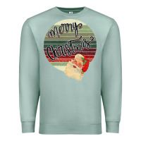 Seafoam retro merry christmas Premium Sweatshirt - Bettercallsaul