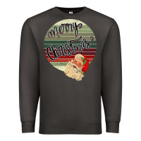 Smoke retro merry christmas Premium Sweatshirt - Bettercallsaul