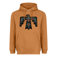 Meerkat Black Aztec Thunderbird Heavyweight Hoodie - Bettercallsaul