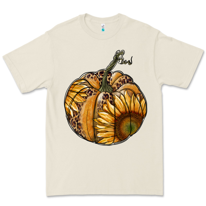 Sunflower Pumpkin Premium Tee by RanaPortraitStore | Teevron