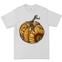 Dove Grey sunflower pumpkin Premium Tee - RanaPortraitStore