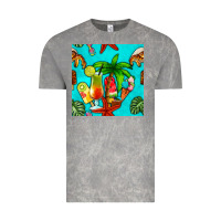 Cloud Rock summer drinks and ice cream Vintage Tee - BundleAndBundleShop