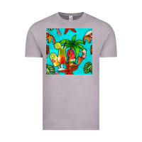 Vintage Zinc summer drinks and ice cream Vintage Tee - BundleAndBundleShop