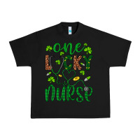 Black Leopard Glitter One Lucky Nurse Urban Heavy Tee - Artiststas