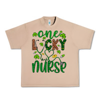 Burro Leopard Glitter One Lucky Nurse Urban Heavy Tee - Artiststas