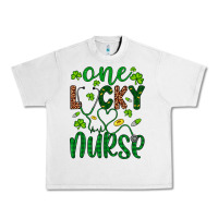 Lunar Rock Leopard Glitter One Lucky Nurse Urban Heavy Tee - Artiststas