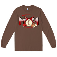 Chestnut baseball mom Long Sleeve Tee - MaliasSmallBusiness