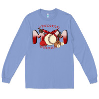 Colony Blue baseball mom Long Sleeve Tee - MaliasSmallBusiness