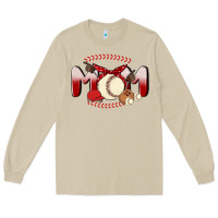 Mushroom baseball mom Long Sleeve Tee - MaliasSmallBusiness
