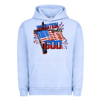 Pigment Grape Ice One nation under god 4th of july Urban Hoodie - CowGirlArtShop