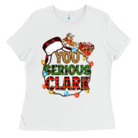 White you serious clark Ladies Tee - Zillion Design Studio