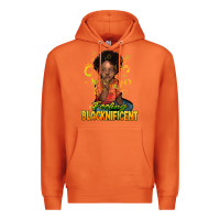 Carrot feeling blacknificent Premium Hoodie - NancyCooperArtShop