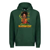 Sports Green feeling blacknificent Premium Hoodie - NancyCooperArtShop