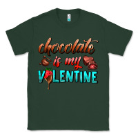 Sports Green chocolate is my valentine Classic Tee - AdoDesignShop