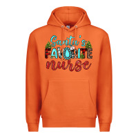 Carrot santa s favorite nurse Premium Hoodie - JahusDesignShop