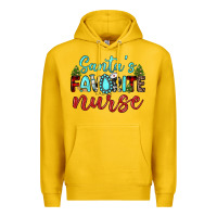 Lemon santa s favorite nurse Premium Hoodie - JahusDesignShop